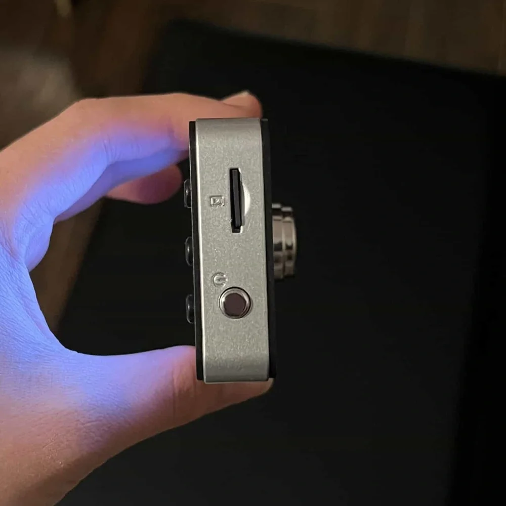 Pink Digital Camera with Instructions